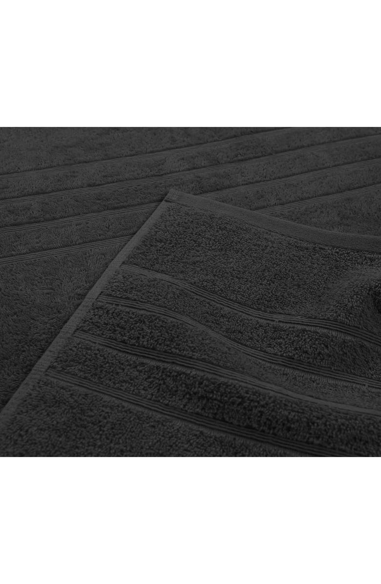 Martex Ultimate 6-Piece Towel Set, Alternate, color, Black