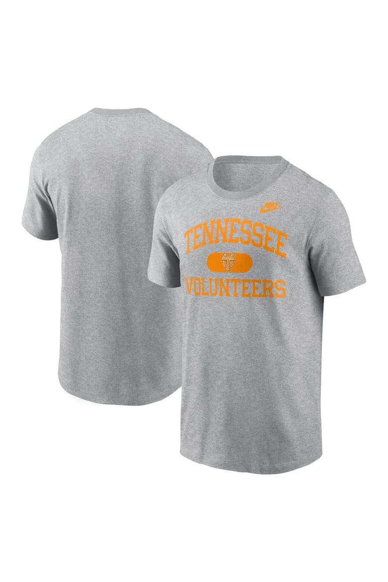 Men's Nike Heather Charcoal Tennessee Volunteers Legacy Alma Mater T-Shirt, Alternate, color, Heather Charcoal