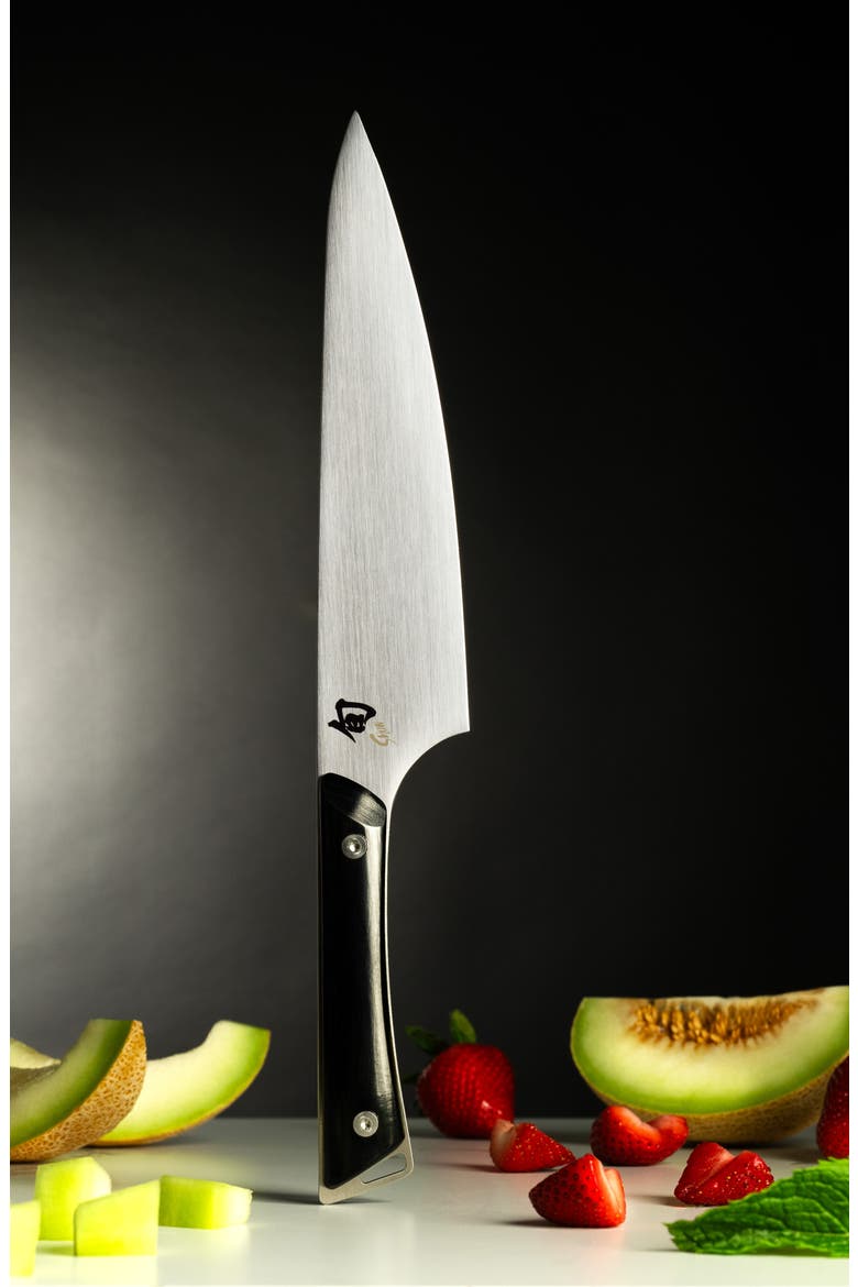 Kazahana 8-Inch Chef's Knife, Alternate, color, BLACK