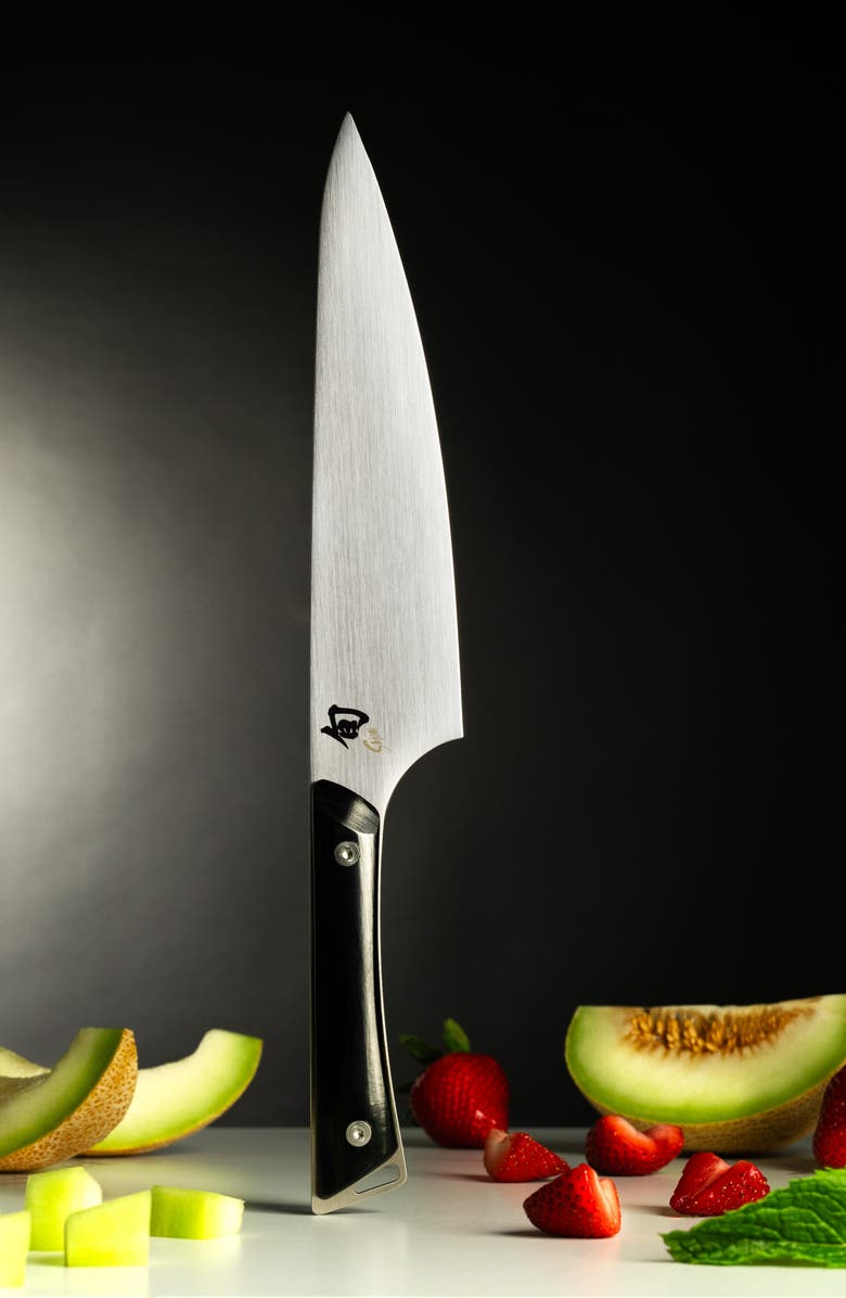 SHUN CUTLERY Kazahana 8-Inch Chef's Knife, Alternate, color, Black