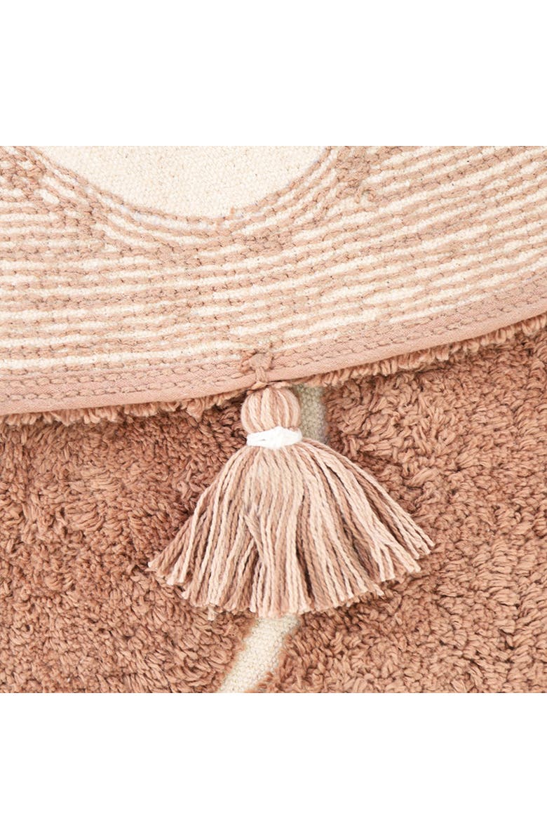 Nattiot Rug Yva, Alternate, color, Brown Pink