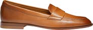 Santoni Leather Penny Loafer