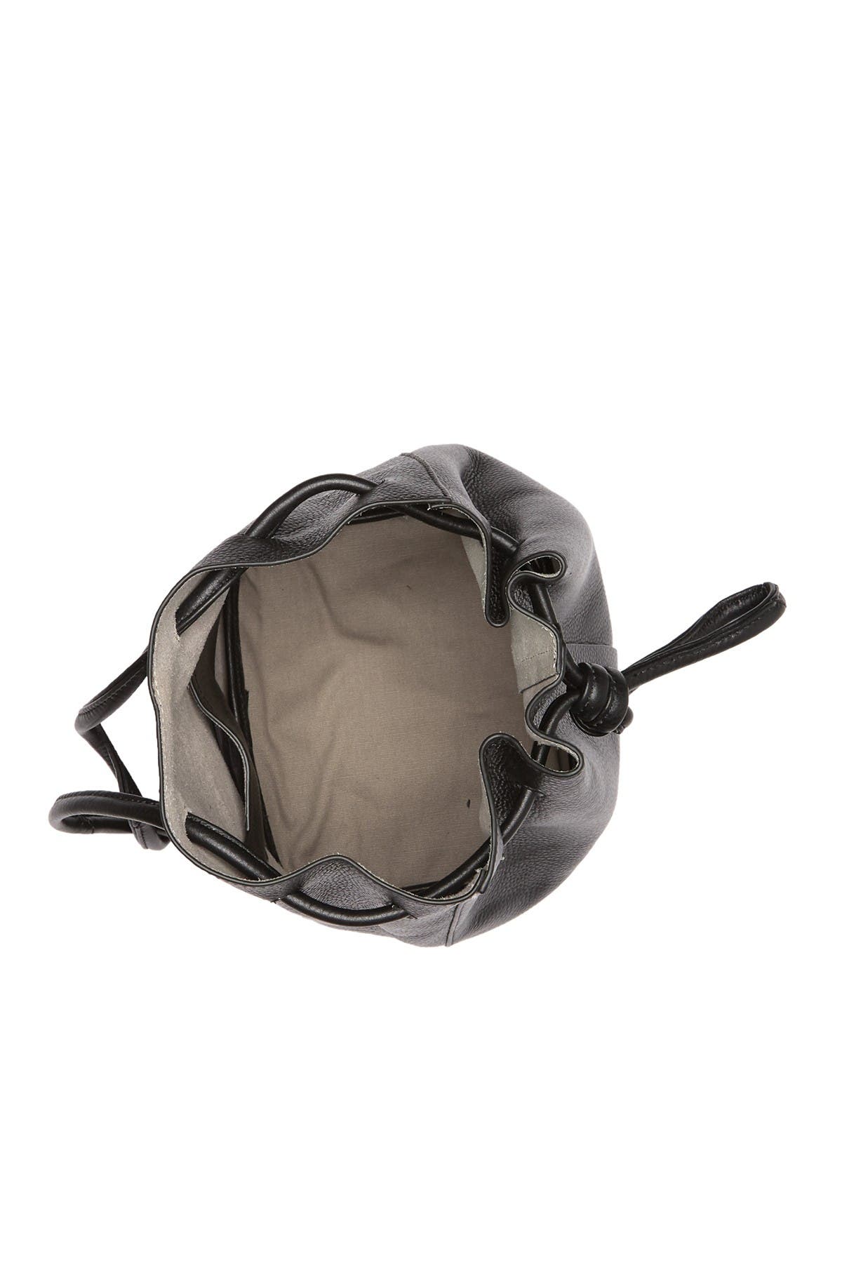 Christopher Kon Leather Woven Bucket Bag, Alternate, color, 