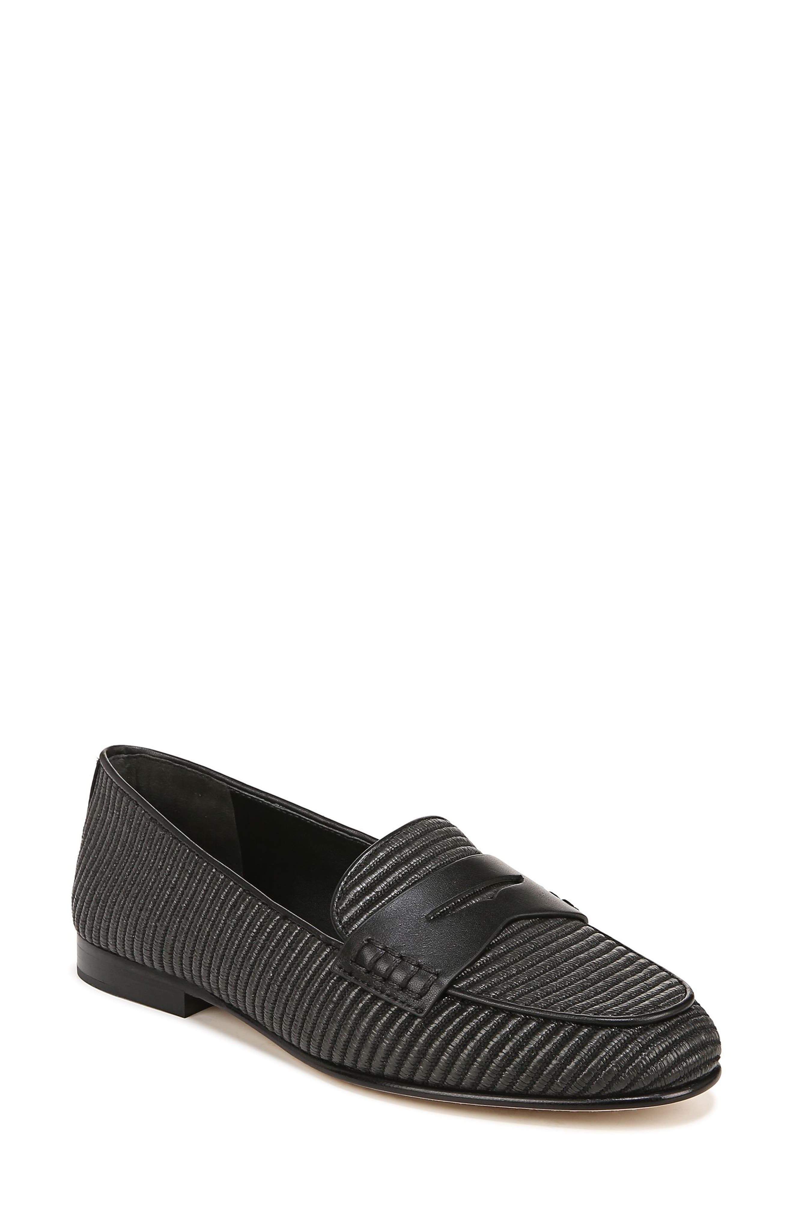 Veronica Beard Raffia Penny Loafer, Main, color, 
