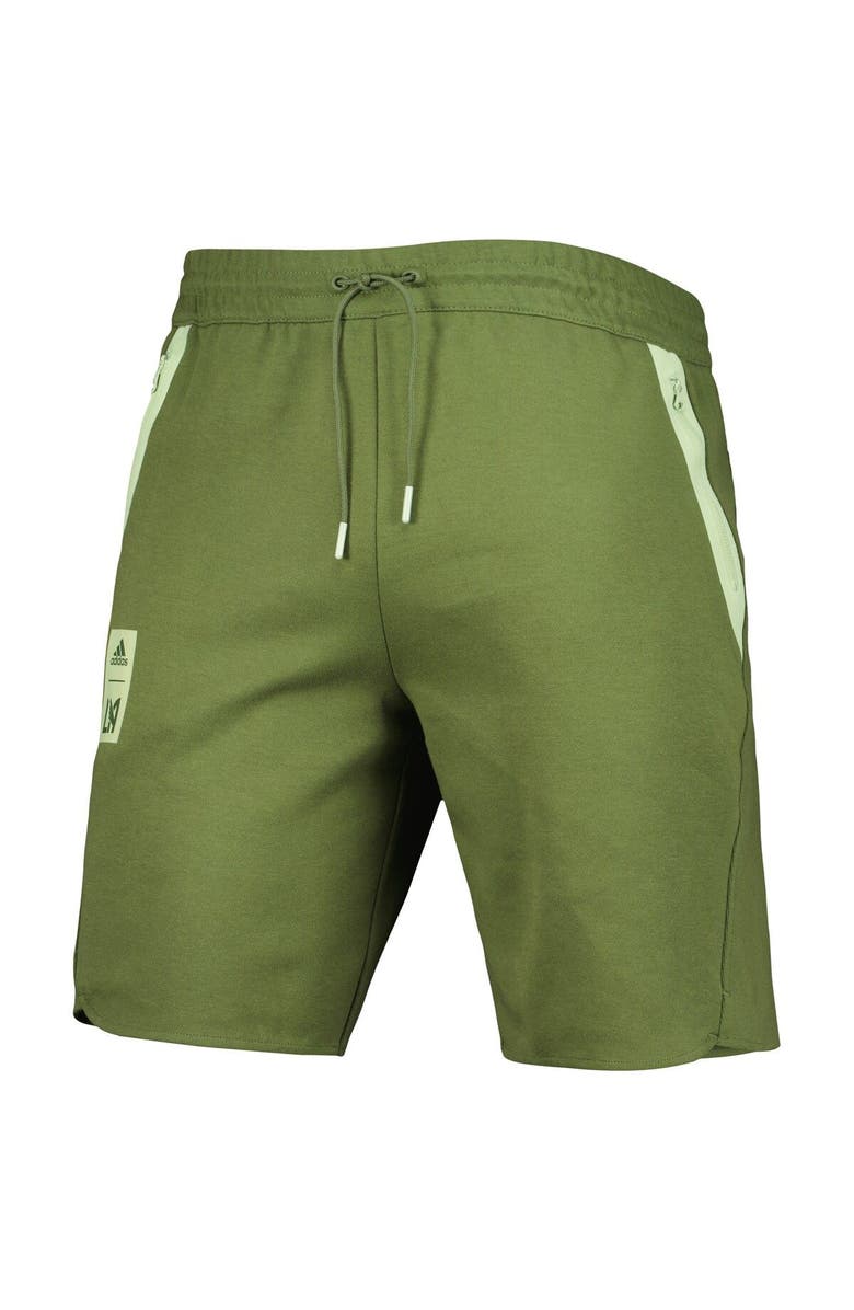 adidas Men's adidas Green LAFC 2023 Player Travel Shorts, Alternate, color, 