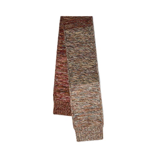 Mulberry Ombre Degrade Scarf In Brown