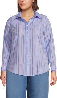 Lands' End No Iron Supima Cotton Long Sleeve Shirt