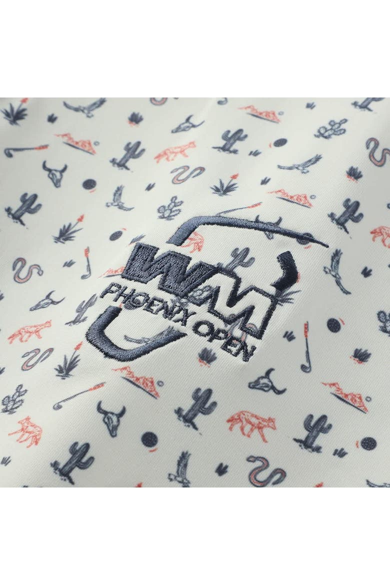 Men's Breezy Golf White WM Phoenix Open Locals Only Polo, Alternate, color, White
