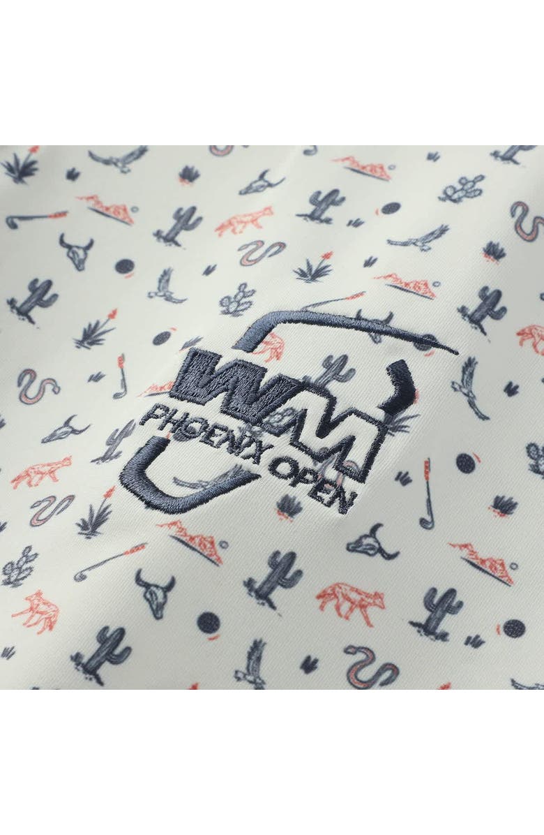 Breezy Golf Men's Breezy Golf White WM Phoenix Open Locals Only Polo, Alternate, color, White