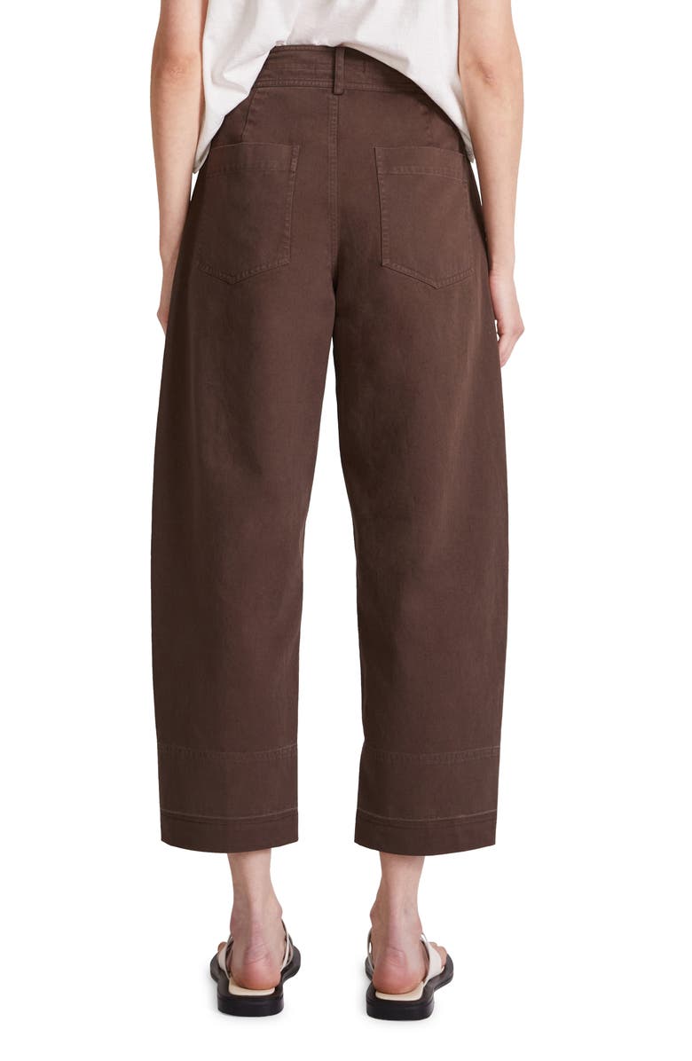 Apiece Apart Mari Cotton Barrel Pants, Alternate, color,