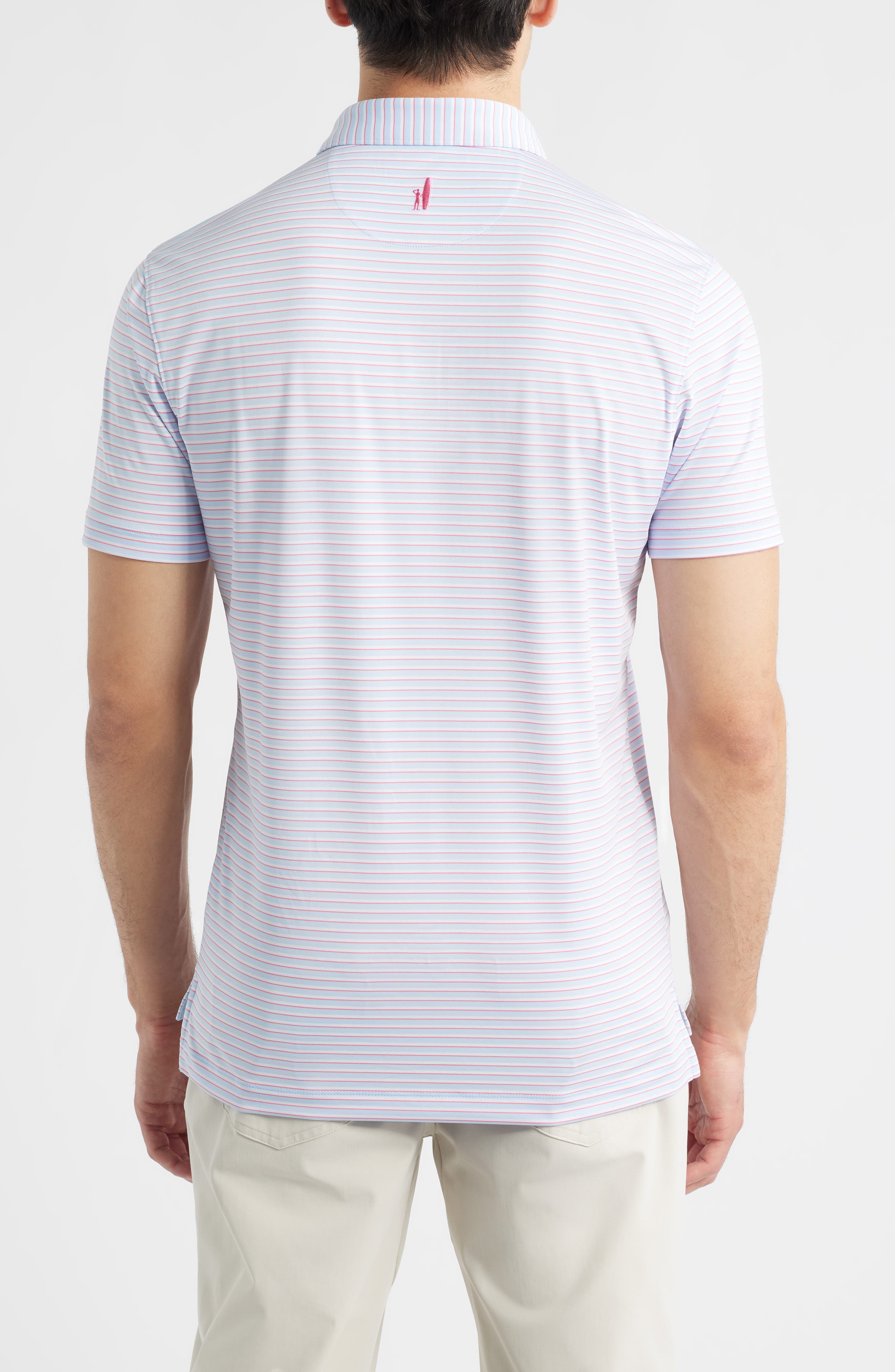 Rex Stripe Performance Jersey Polo - image 4