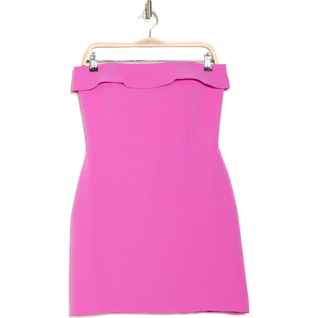 Shop Veronica Beard Maire Strapless Body-con Minidress
