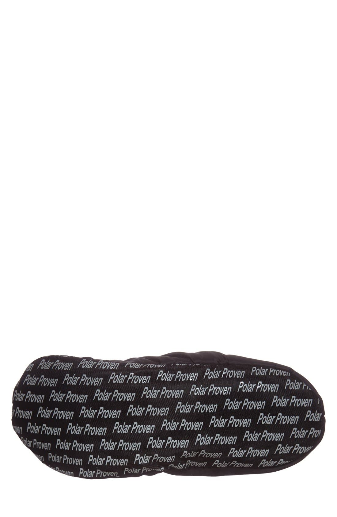 Gender Inclusive Nylon Slipper, Alternate, color, BLACK