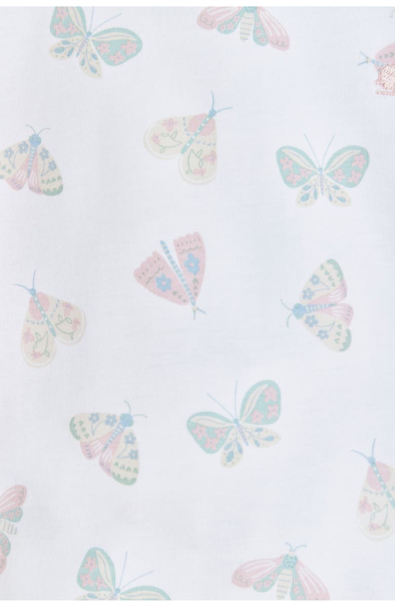 Babycottons Lisa Snug Fit Long Pajama Set for Infant, Alternate, color, White