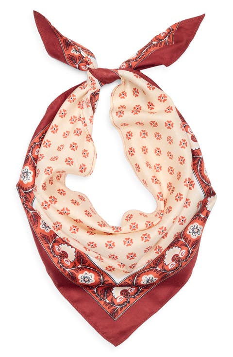 Block Print Triangular Scarf