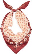BCBGeneration Block Print Triangular Scarf