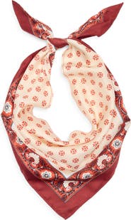 BCBGeneration Block Print Triangular Scarf