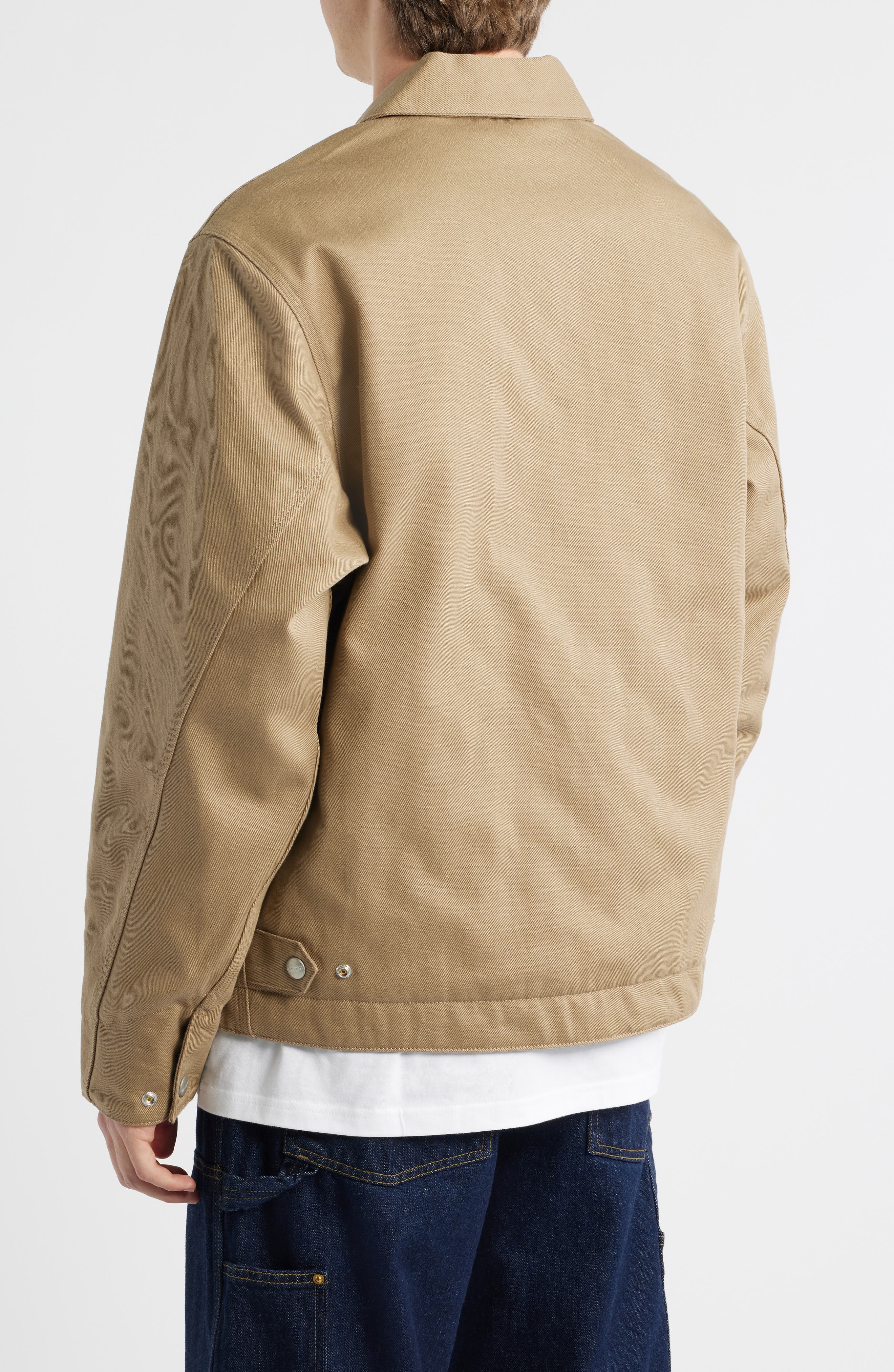 Modular Script Embroidered Twill Jacket - image 2