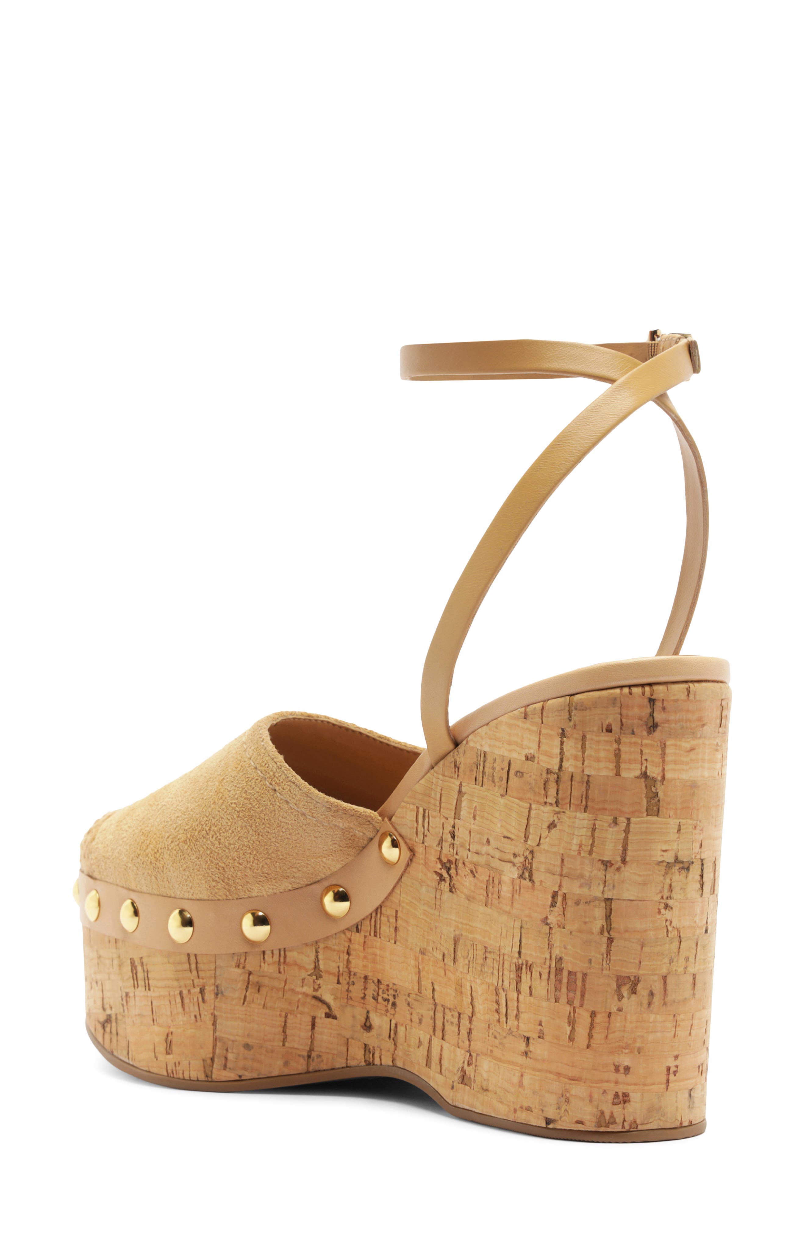 Kayana Platform Wedge Clog, Alternate, color, LIGHT WOOD