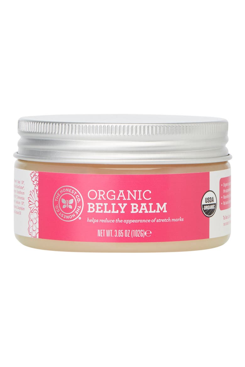 Organic Belly Balm, Main, color, WHITE