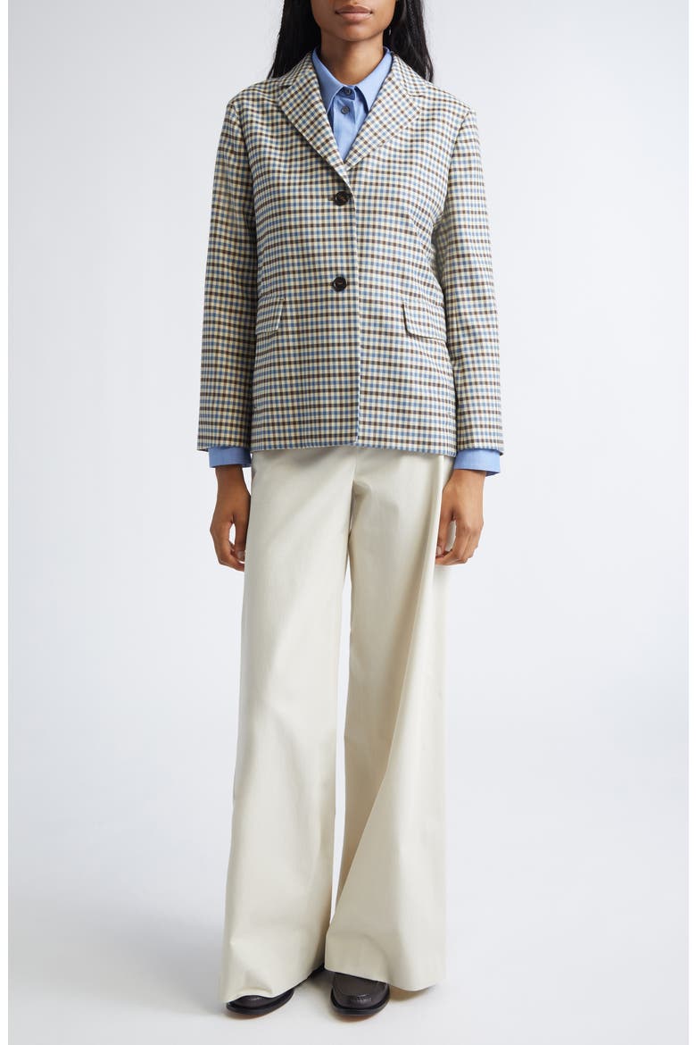 Dentice Stretch Cotton Twill Pants, Alternate, color, IVORY