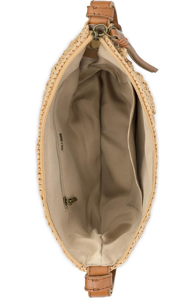 The Sak Tess Shoulder Bag Hand Crochet, Alternate, color, Natural Primrose Straw