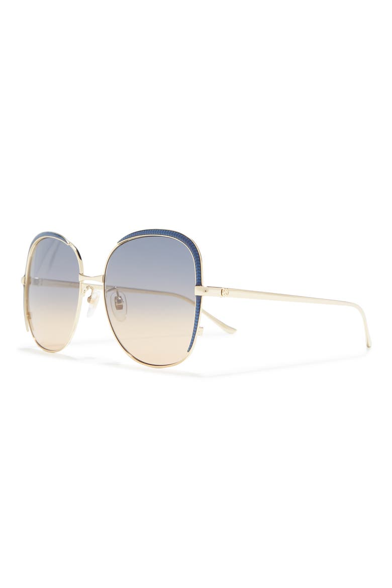 58mm Novelty Sunglasses, Alternate, color, GOLD GOLD MULTICOLOR