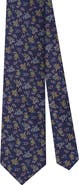 Robert Talbott Robert Flowers Ribbed Silk Best of Class Necktie