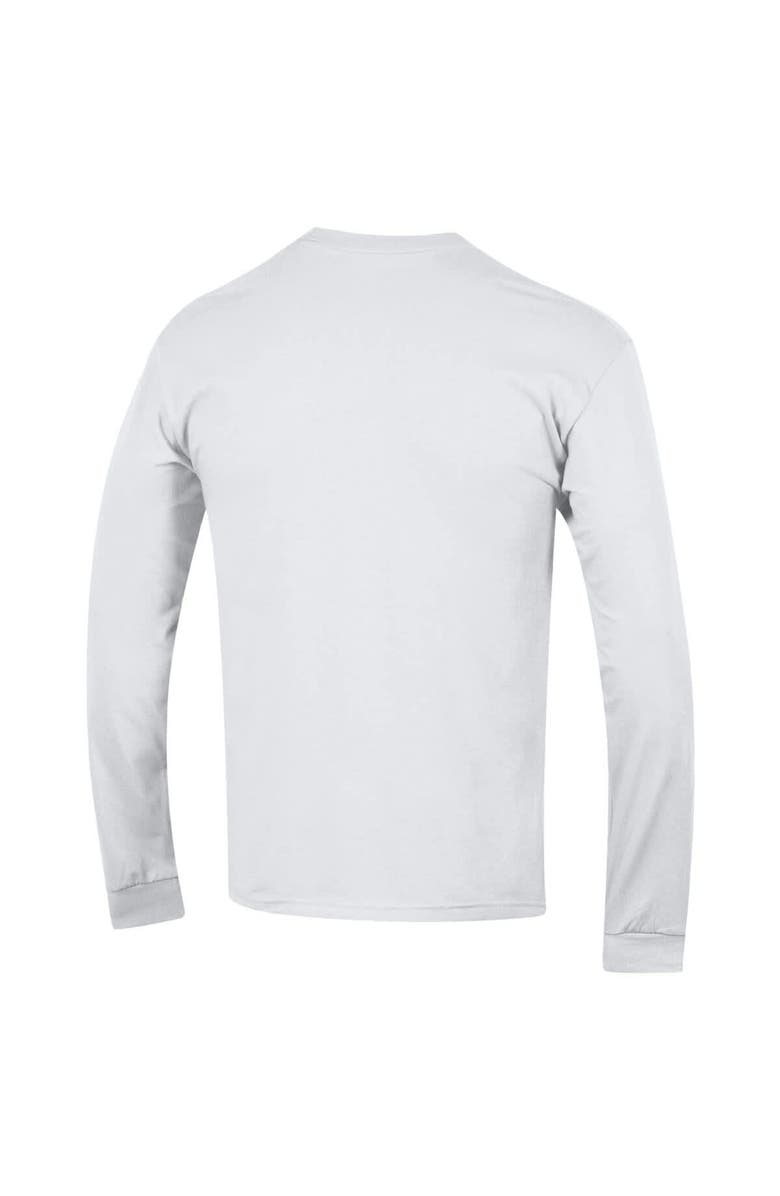 Champion Men's Champion  White Ohio State Buckeyes Arch Over Logo 2-Hit Long Sleeve T-Shirt, Alternate, color, White
