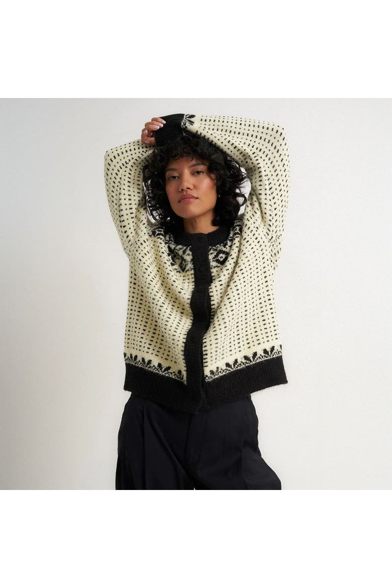 Oversized Maeve Cardigan - Women's, Alternate, color, Black