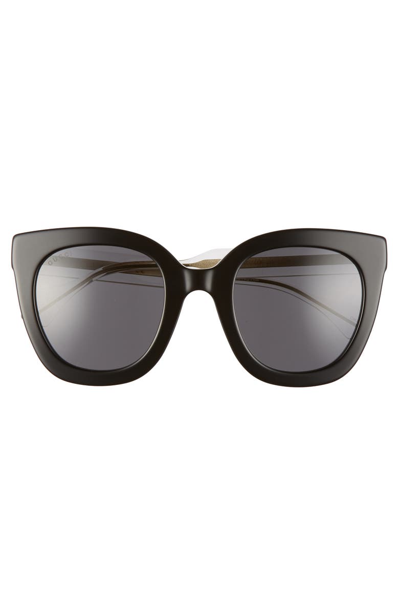 Gucci 51mm Cat Eye Sunglasses, Alternate, color,