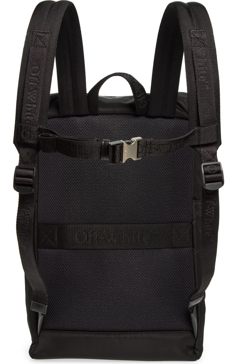 Off-White Outdoor Flap Backpack, Alternate, color,