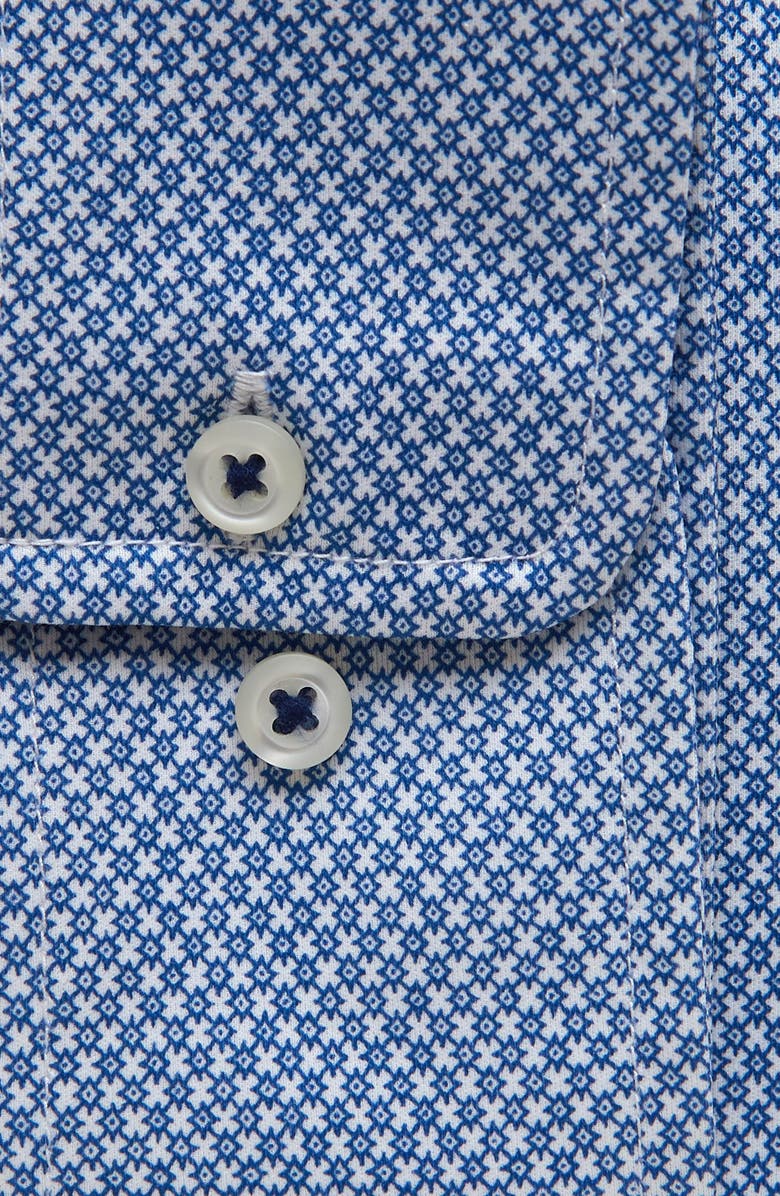 David Donahue Trim Fit Dress Shirt, Alternate, color,