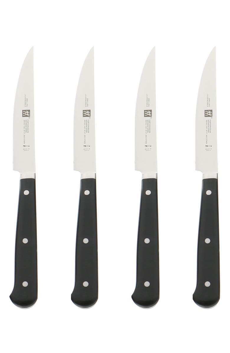 ZWILLING 4-Piece Porterhouse Steak Knife Set, Alternate, color,
