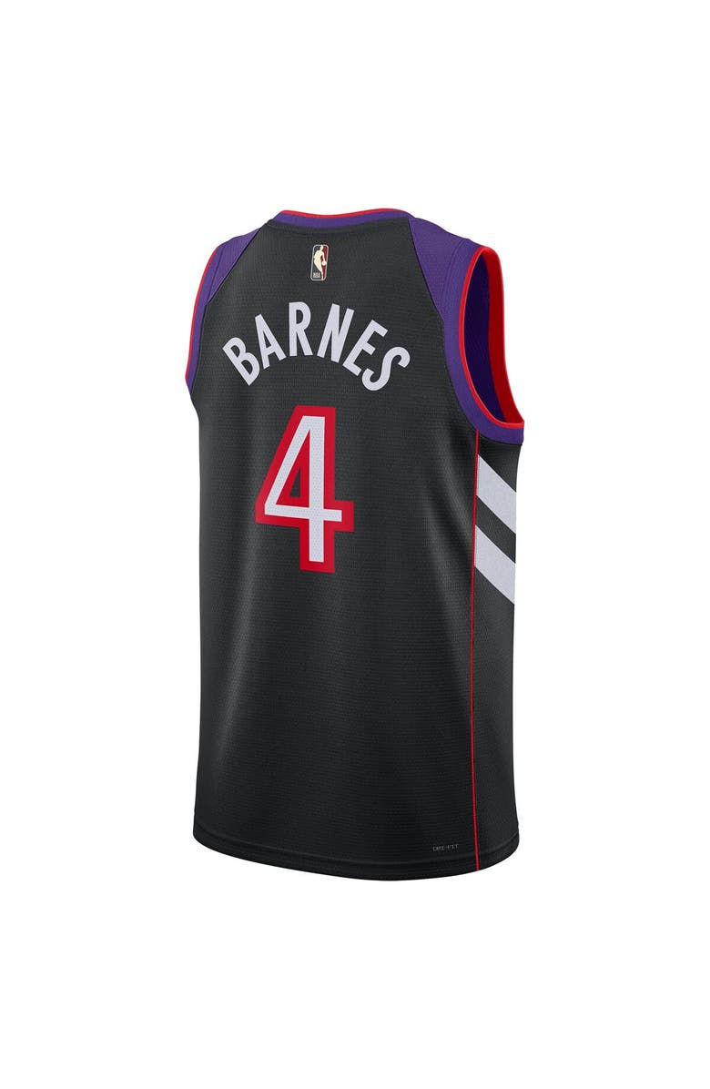 Nike Unisex Nike Scottie Barnes Purple Toronto Raptors 2024/25 Swingman Jersey - Classic Edition, Alternate, color, 