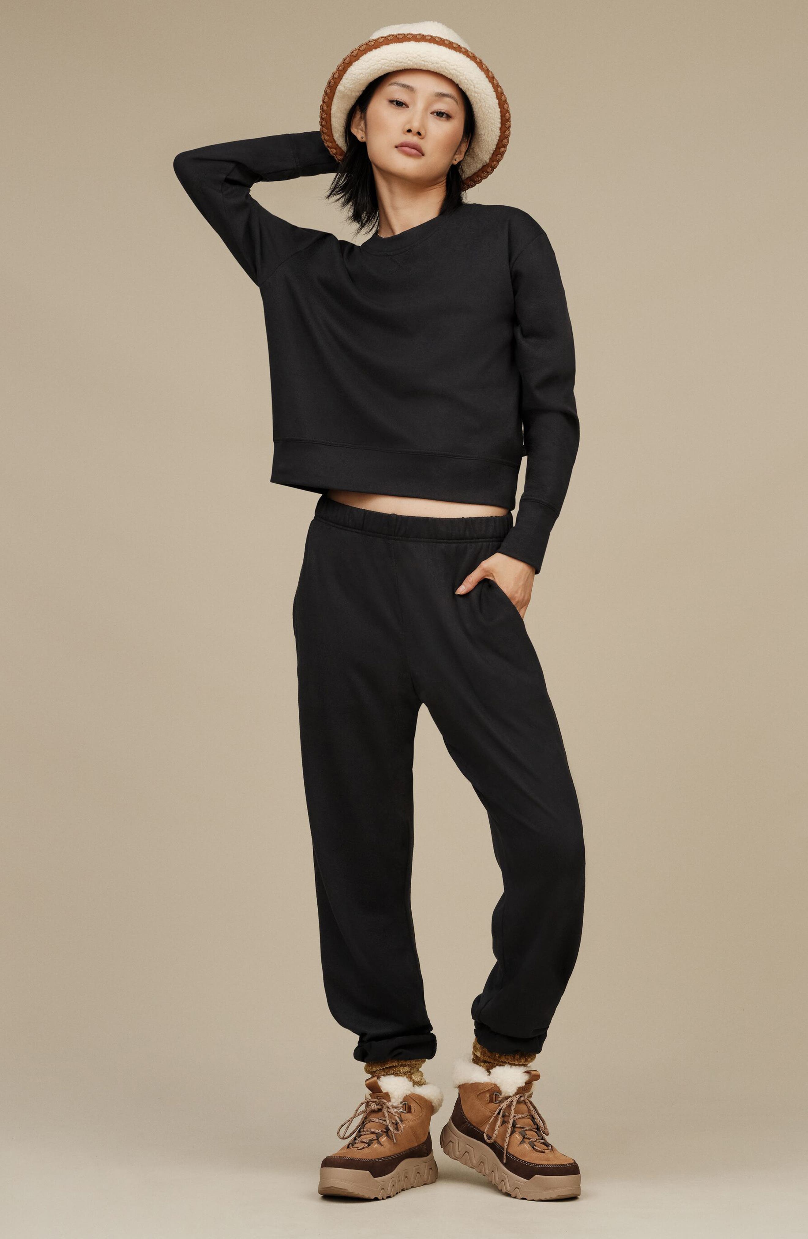 UGG<sup>®</sup> TerreTrail Cozy Waterproof Winter Boot, Alternate, color, Chestnut