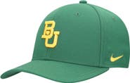 Nike Men's Nike Green Baylor Bears 2024 Sideline Rise Swoosh Flex Hat