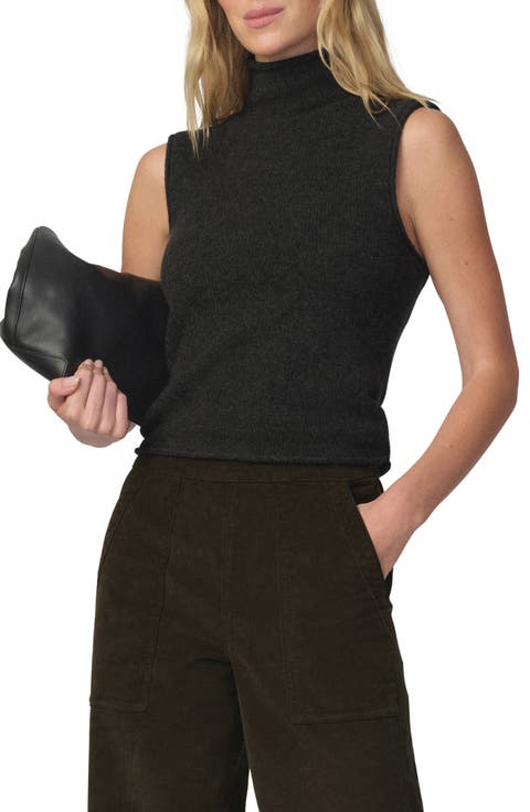 Stevie Sleeveless Wool & Yak Hair Sweater