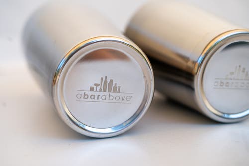 A Bar Above Boston Cocktail Shaker Set, Weighted In Stainless Steel
