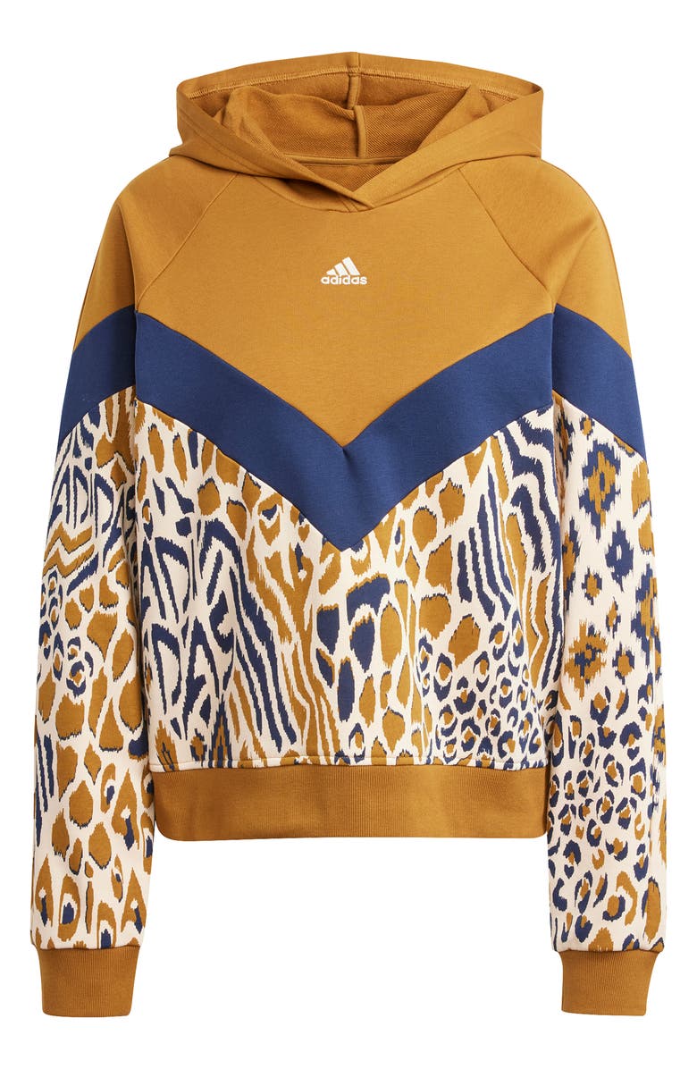 ADIDAS X FARM RIO Farm Cotton & Recycled Polyester Hoodie, Alternate, color,