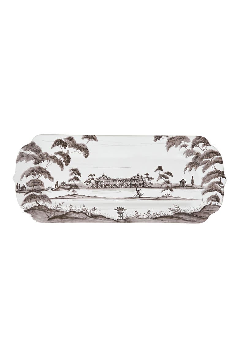 Country Estate Hostess Tray, Main, color, FLINT GREY