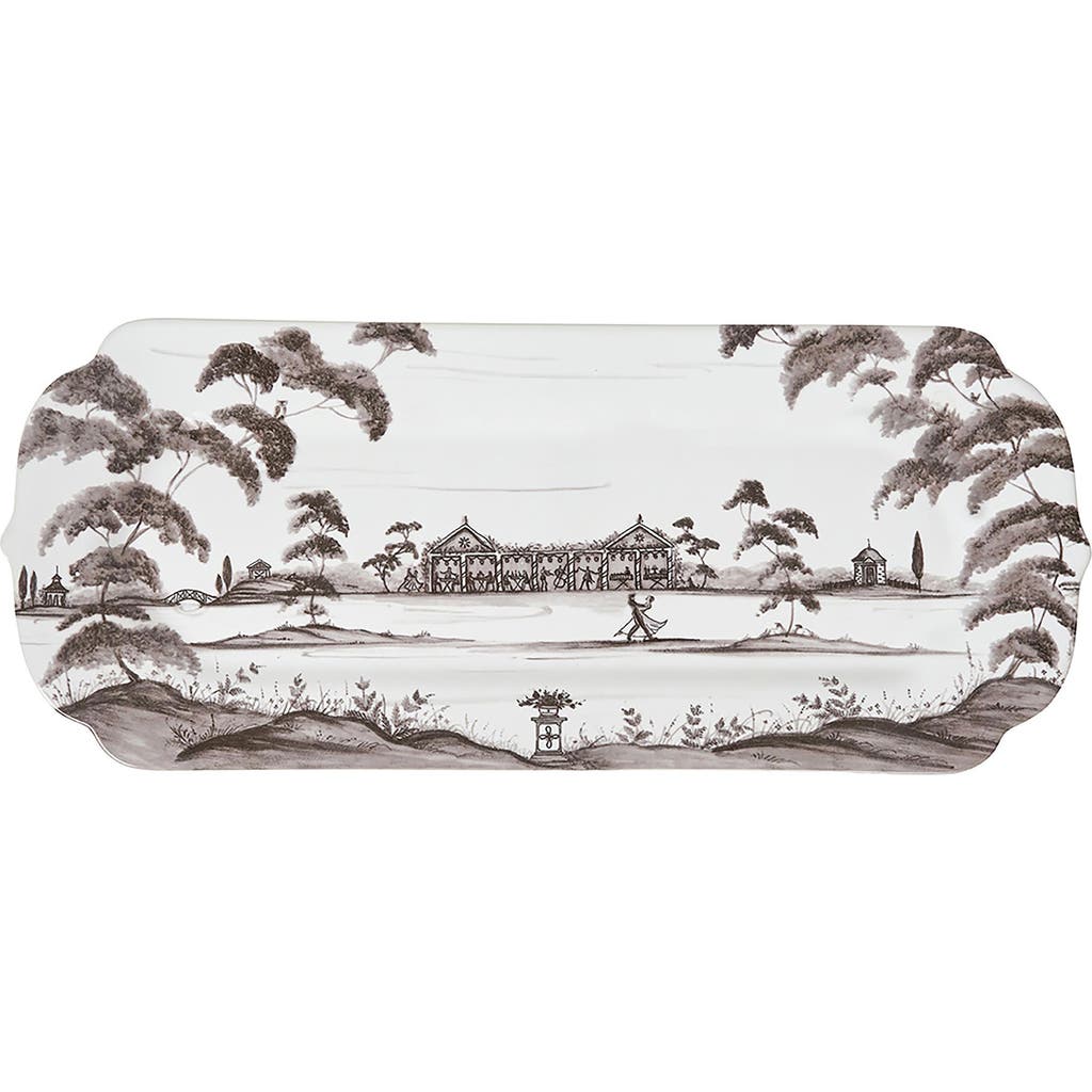 Juliska Country Estate Hostess Tray In Flint Grey