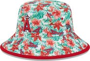 New Era Men's New Era Los Angeles Angels Tropic Floral Bucket Hat