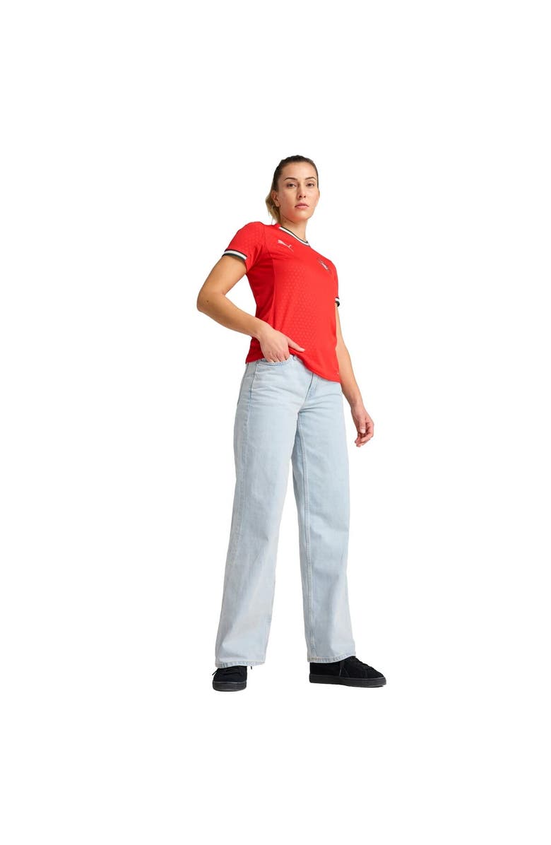 PUMA Women's Puma Red Portugal National Team 2025 Home Replica Jersey, Alternate, color, Red