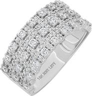 Bony Levy Mika Diamond Wide Band Ring