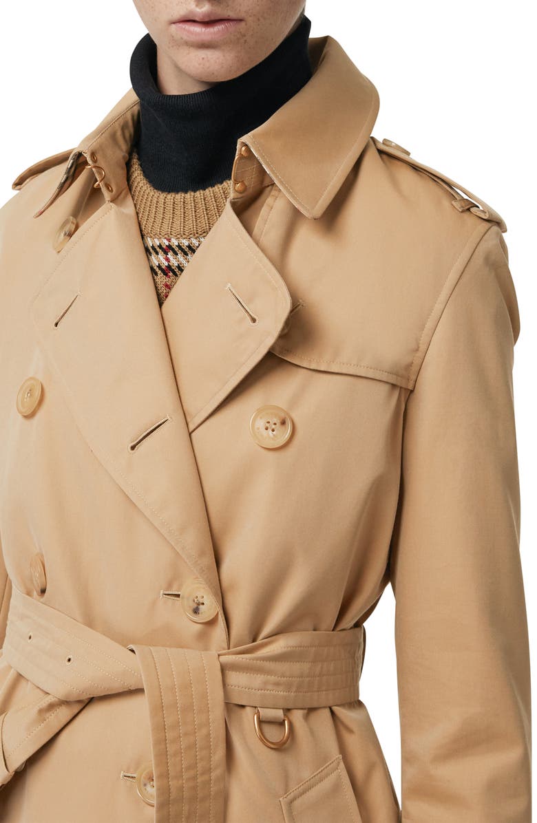 Burberry The Kensington Heritage Trench Coat, Alternate, color,