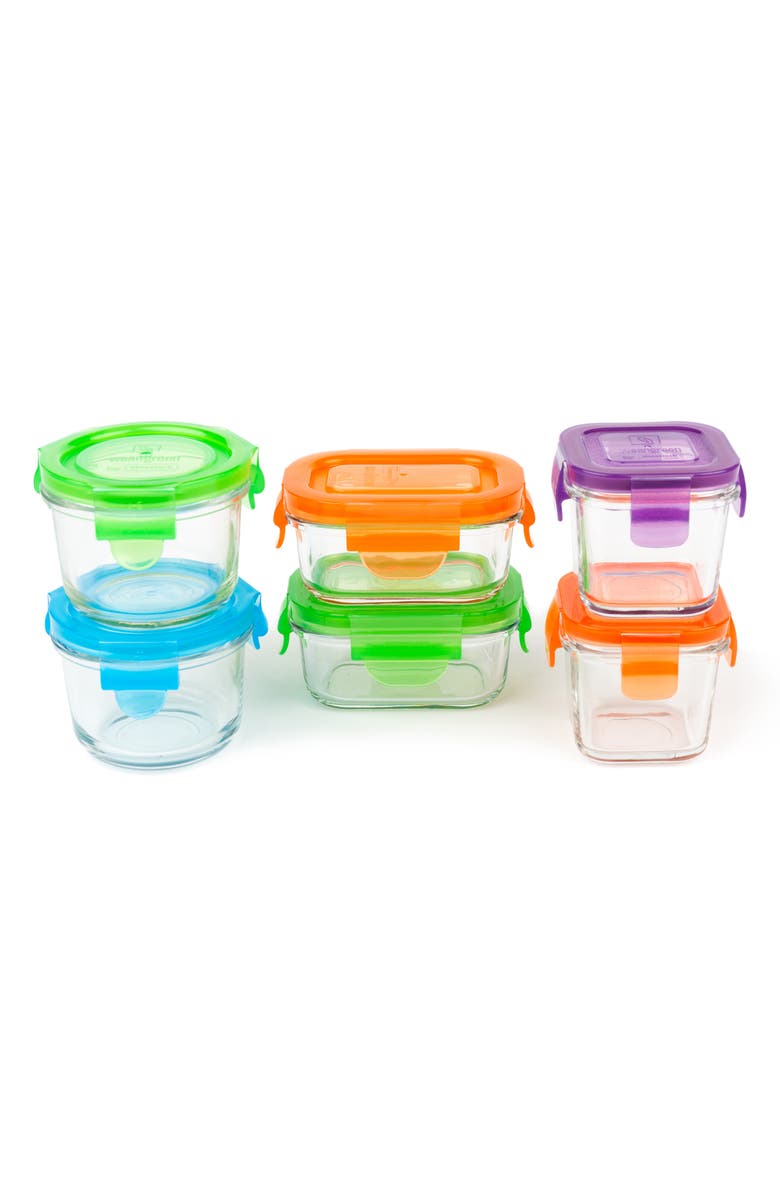 WEAN GREEN Ween Green Set of 6 Containers, Main, color,