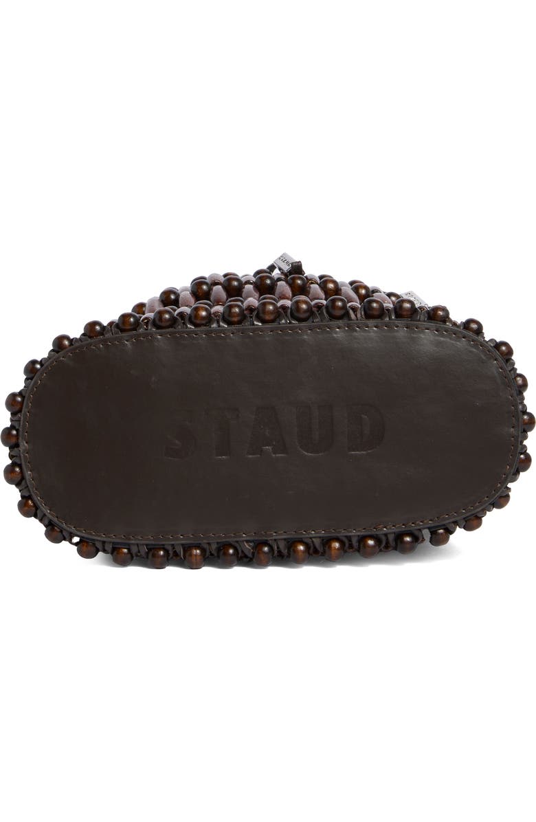STAUD Coronado Bag, Alternate, color, Wood Beads