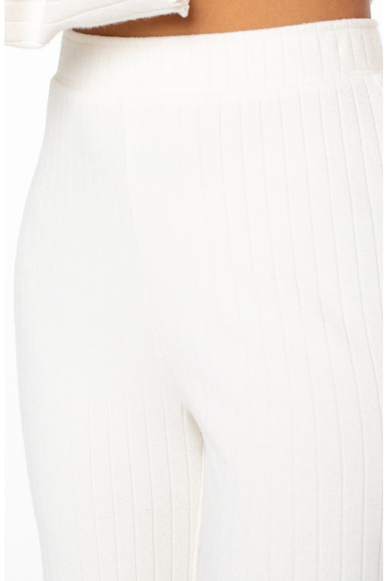 Cool Serenity Rib Knit Pants, Alternate, color, CLOUD DANCER