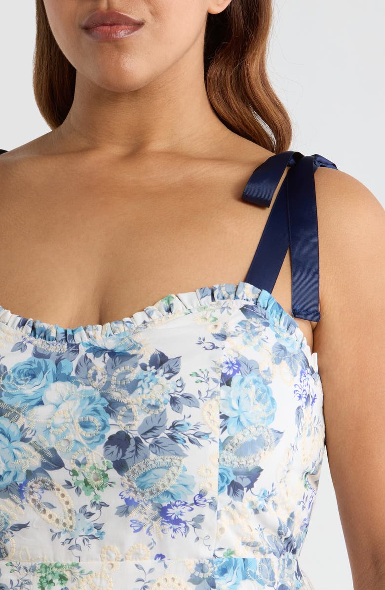 SUGARLIPS Majesty Villa Garden Floral Sundress, Alternate, color,